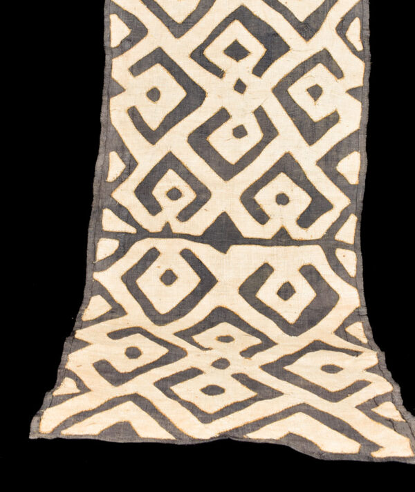 Textile - Cloth - Shoowa-Kuba - DR Congo 310 cm