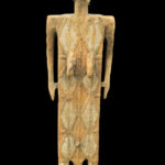Funerary figure - Wood - Ngata - Congo DRC (152 cm)