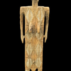 Funerary figure - Wood - Ngata - Congo DRC (152 cm)
