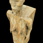 Funerary figure - Wood - Ngata - Congo DRC (152 cm)
