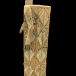 Funerary figure - Wood - Ngata - Congo DRC (152 cm)