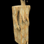 Funerary figure - Wood - Ngata - Congo DRC (152 cm)