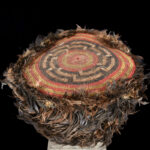 Prestige Hat - feathers, plant fibre - Tikar - Cameroon