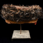 Prestige Hat - feathers, plant fibre - Tikar - Cameroon