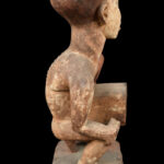 Figure - Wood, Glass - Bakongo Vili - Congo