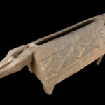 Zoömorphic Slit Drum - Wood - Lobala / Loi - DR Congo