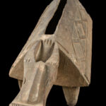 Zoömorphic Slit Drum - Wood - Lobala / Loi - DR Congo