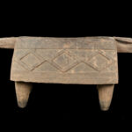 Zoömorphic Slit Drum - Wood - Lobala / Loi - DR Congo