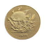 Belize 100 Dollars 1980 Queen Angelfish