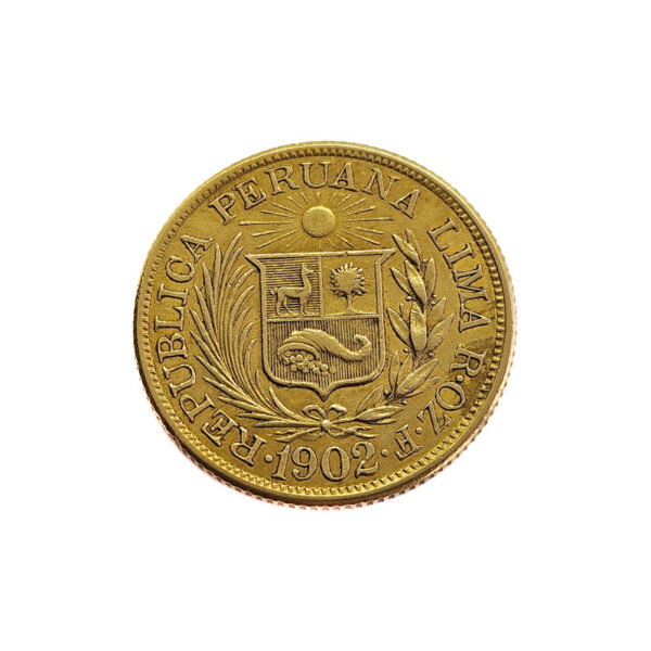 Peru 1 Libra 1902
