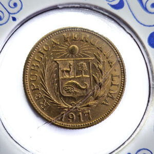 Peru 1 Libra 1917
