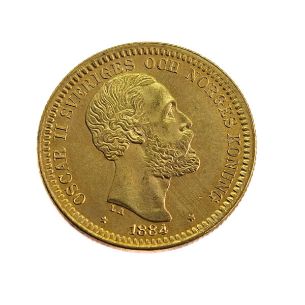 Sweden 20 Kroner 1884 Oscar II