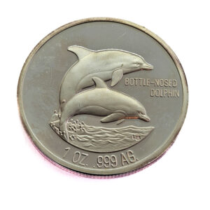 Turks and Caicos Islands 20 Crowns 1998 Bottle-nosed Dolphin