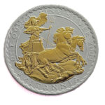 United Kingdom 2 Pounds 2009 Brittania