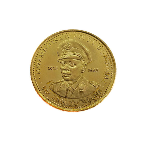 Burundi 10 Francs 1965 Mwambutsa IV