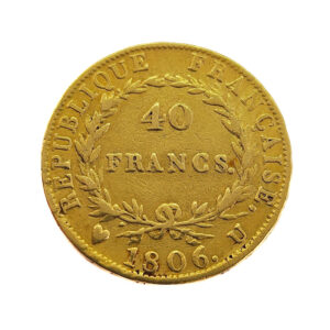 France 40 Francs 1806-U Napoleon