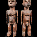 Ancestor couple - Wood - Lobi - Burkina Faso