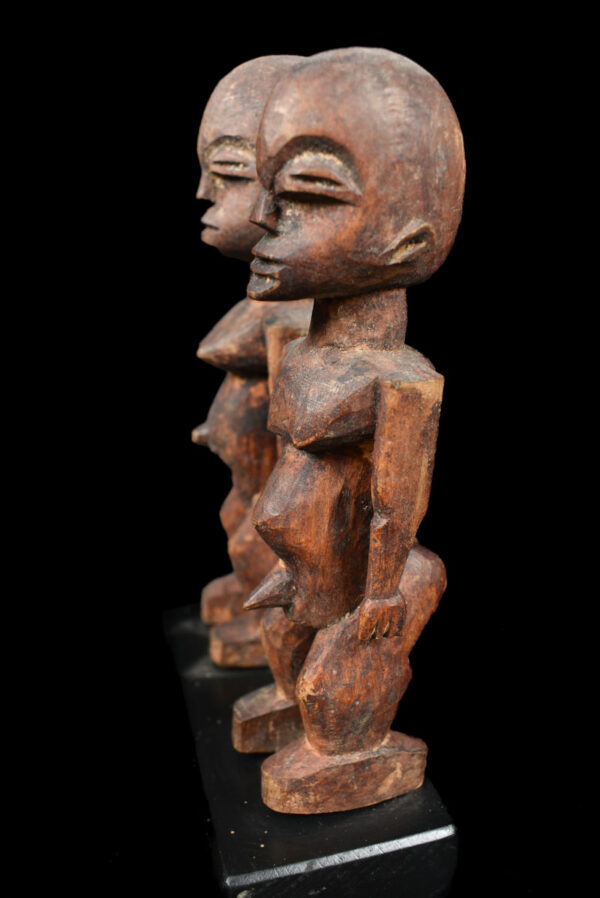 Ancestor couple - Wood - Lobi - Burkina Faso