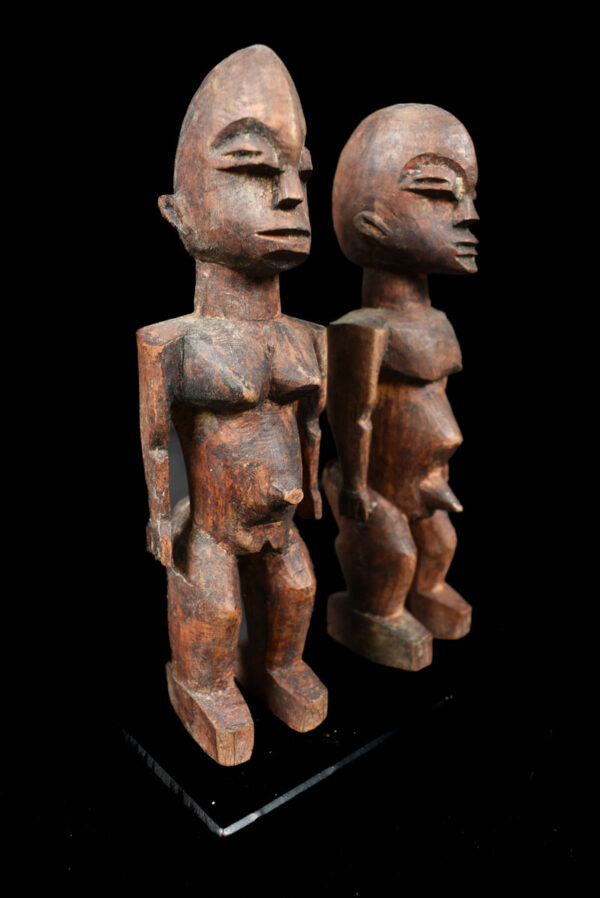 Ancestor couple - Wood - Lobi - Burkina Faso