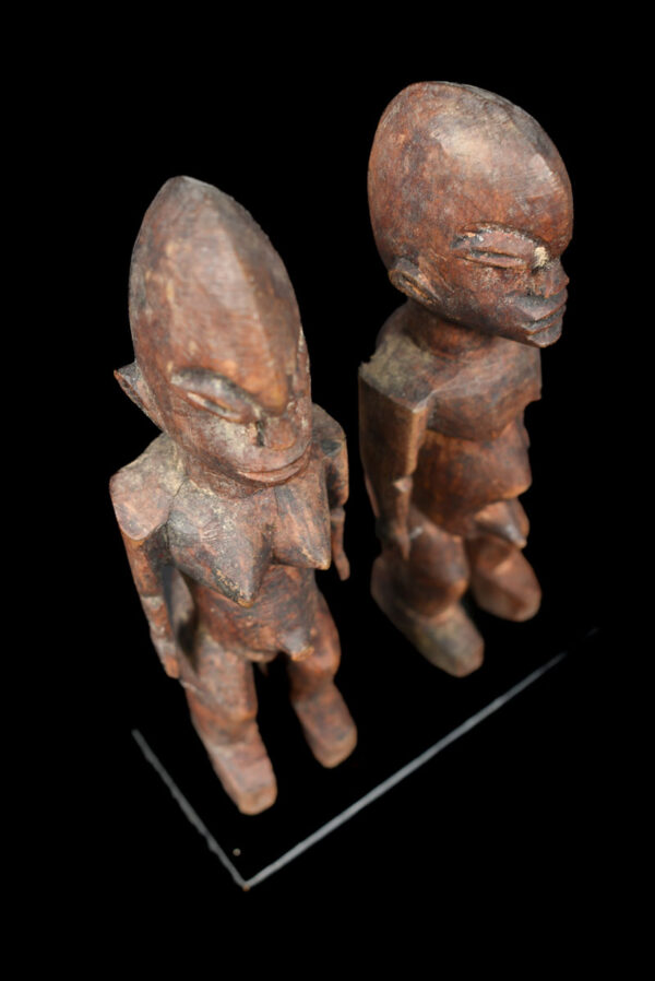 Ancestor couple - Wood - Lobi - Burkina Faso