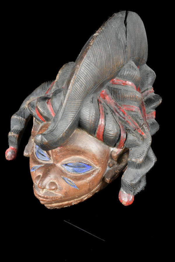 Gelede mask - Wood - Yoruba - Nigeria