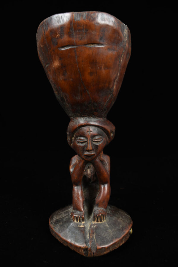 Ceremonial cup - Wood - Suku / Yaka - DR Congo