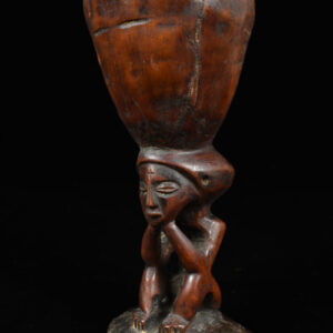 Ceremonial cup - Wood - Suku / Yaka - DR Congo