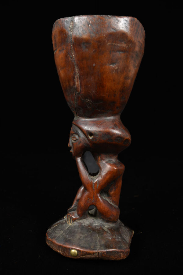 Ceremonial cup - Wood - Suku / Yaka - DR Congo