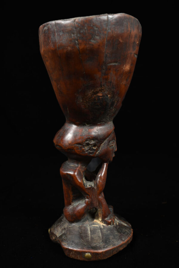 Ceremonial cup - Wood - Suku / Yaka - DR Congo