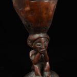 Ceremonial cup - Wood - Suku / Yaka - DR Congo