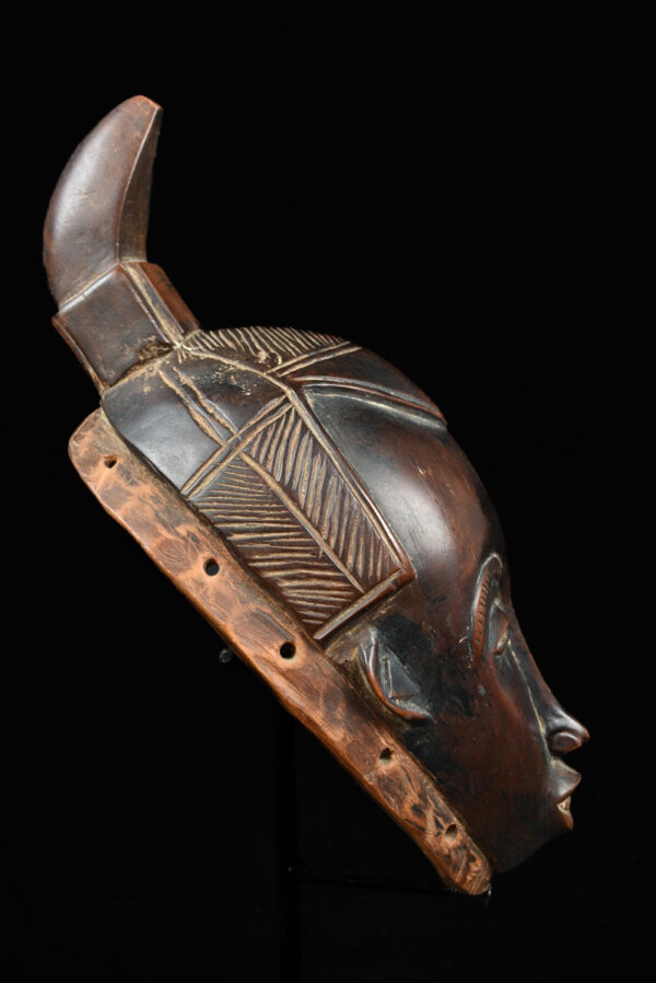 Dance mask - Wood - Yaure - Ivory Coast