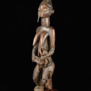 Maternity figure - Wood - Yoruba - Nigeria