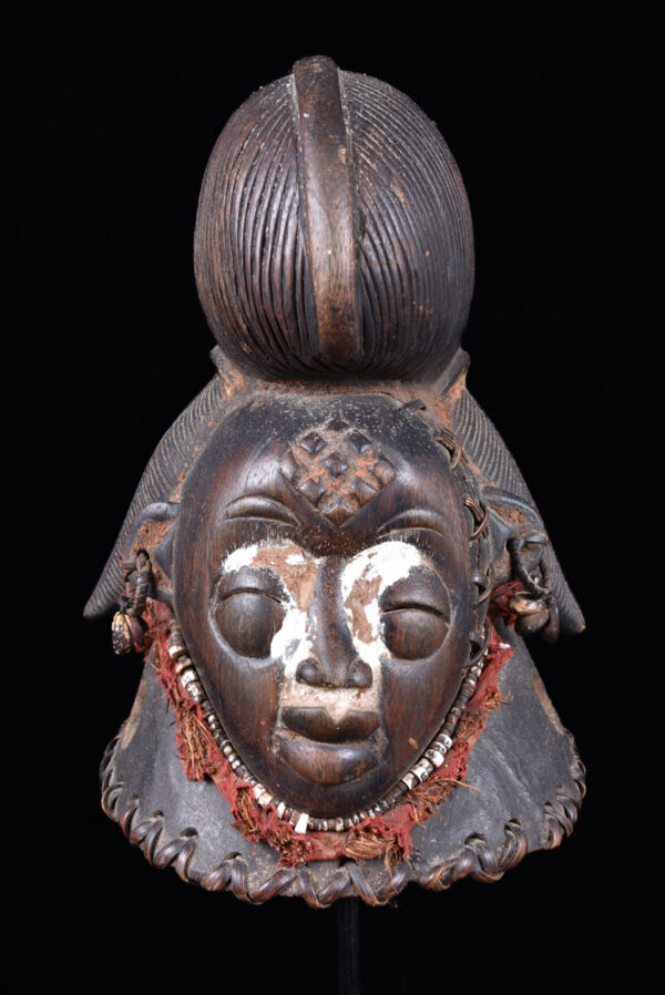 Initiation mask - Wood - Punu - Gabon