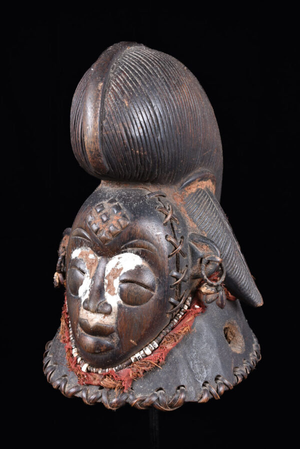 Initiation mask - Wood - Punu - Gabon