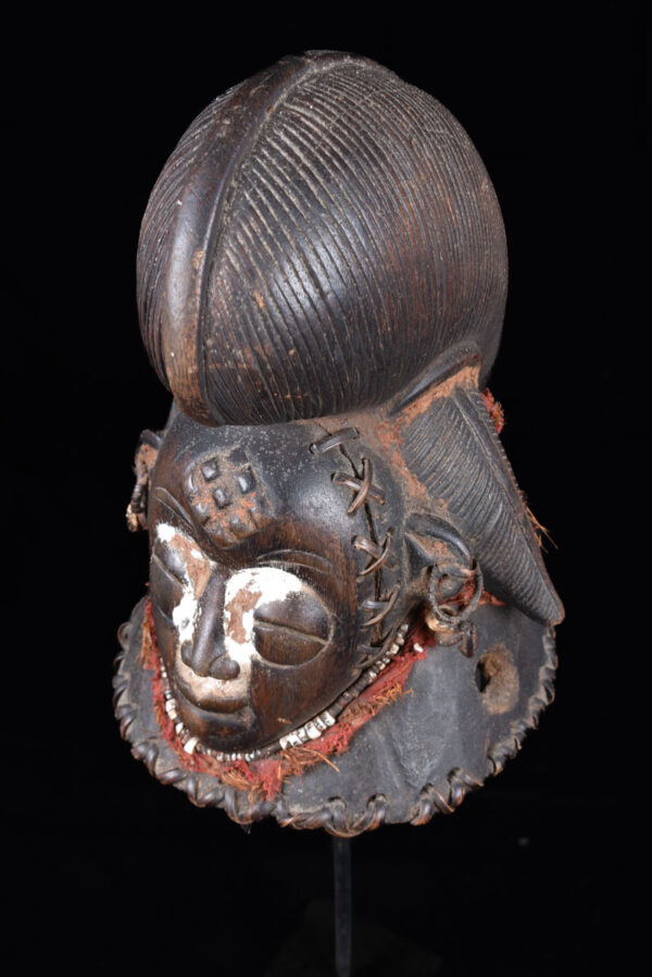 Initiation mask - Wood - Punu - Gabon