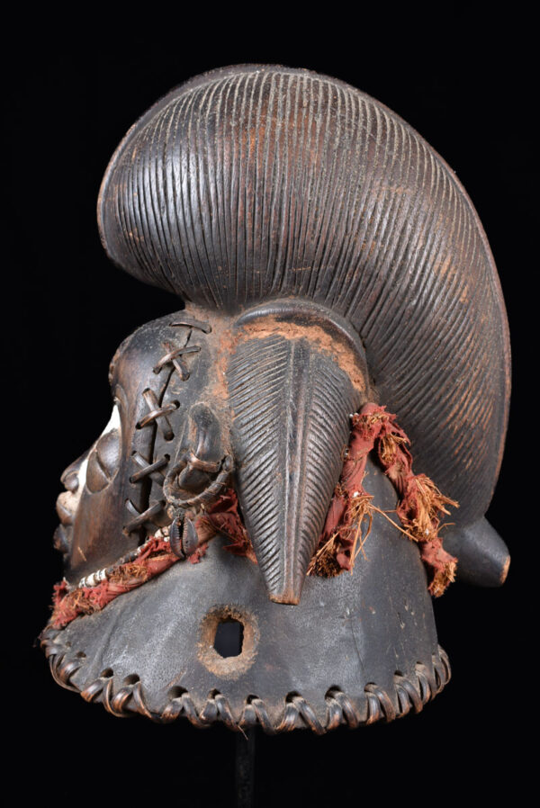 Initiation mask - Wood - Punu - Gabon