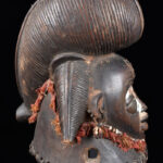 Initiation mask - Wood - Punu - Gabon