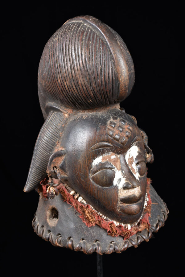 Initiation mask - Wood - Punu - Gabon