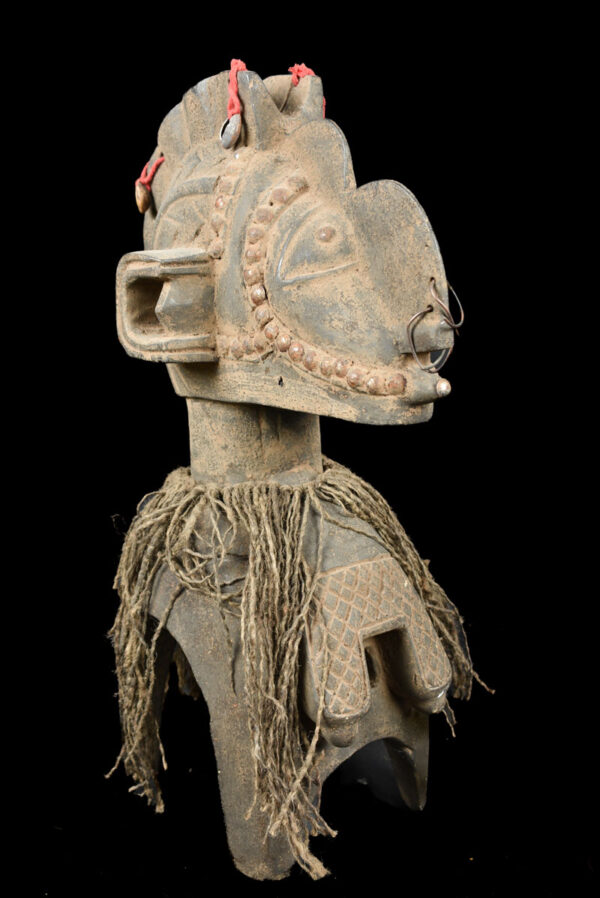 Shoulder Mask - Wood - Baga Nimba - Guinea