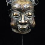 Mask - Bronze - Bamoun - Grassland of Cameroun