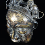 Mask - Bronze - Bamoun - Grassland of Cameroun