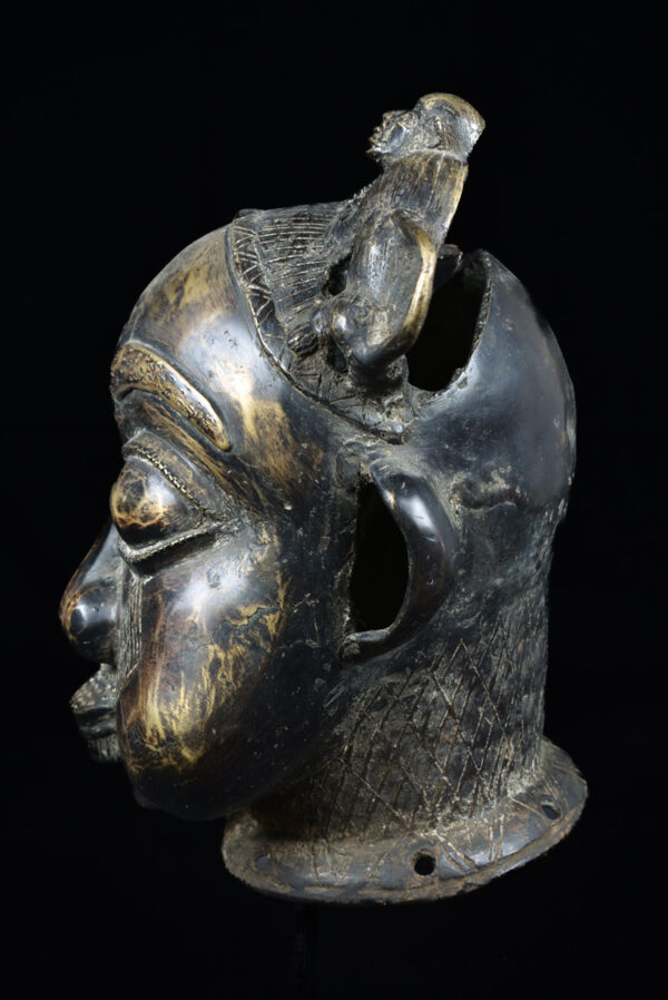 Mask - Bronze - Bamoun - Grassland of Cameroun