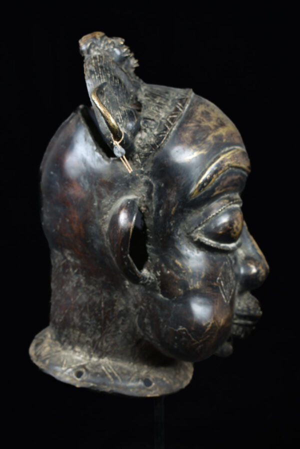 Mask - Bronze - Bamoun - Grassland of Cameroun