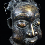 Mask - Bronze - Bamoun - Grassland of Cameroun