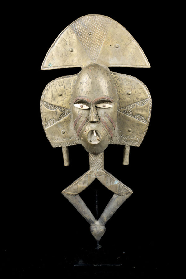Reliquary - Copper, Wood - Mahongwe - Bakota - Gabon