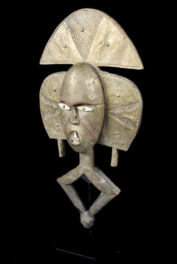 Reliquary - Copper, Wood - Mahongwe - Bakota - Gabon