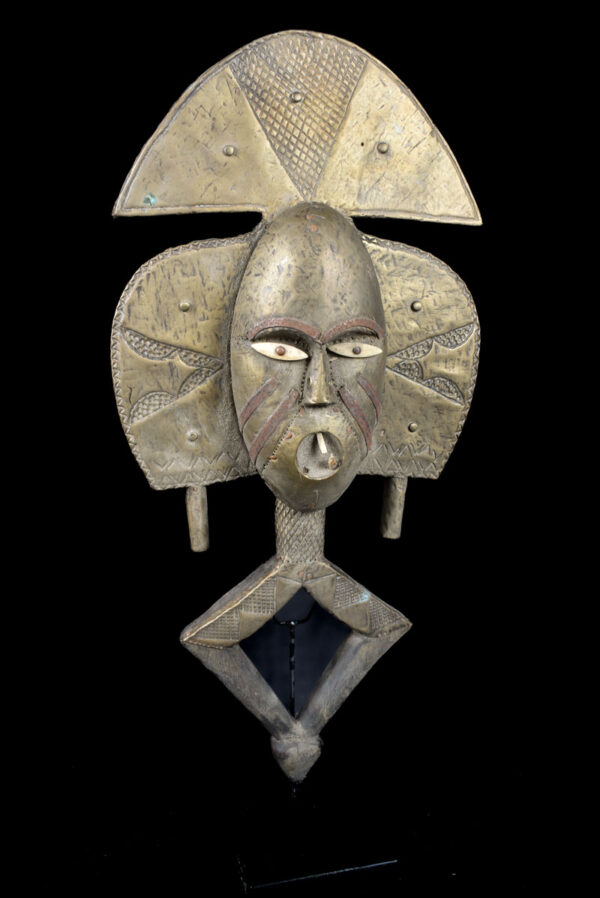 Reliquary - Copper, Wood - Mahongwe - Bakota - Gabon