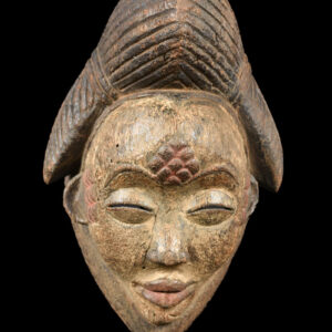 Initiation mask - Wood - Punu - Gabon