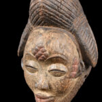 Initiation mask - Wood - Punu - Gabon