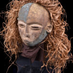 Mask - Wood - Kwese - Gabon